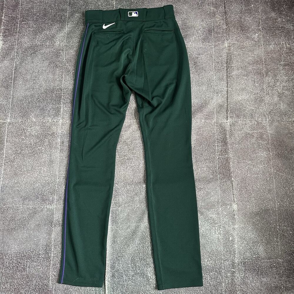 2022 Nike Colorado Rockies Kyle Freeland City Connect Game Worn Pants Sz 34 X 38 - Picture 4 of 6